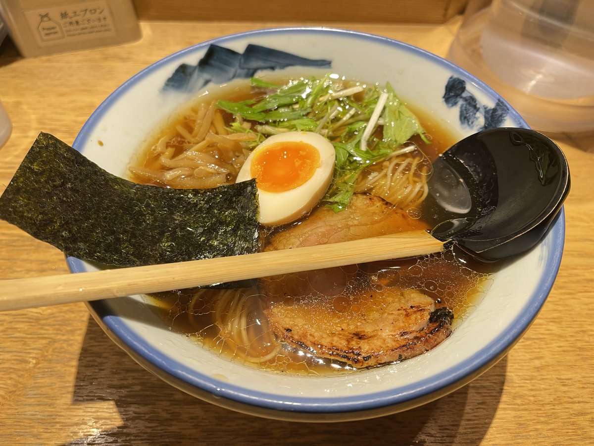 kobukobusauna's tweet image. たらふく飲んだ後の〆はラーメン🍜
#AFURI