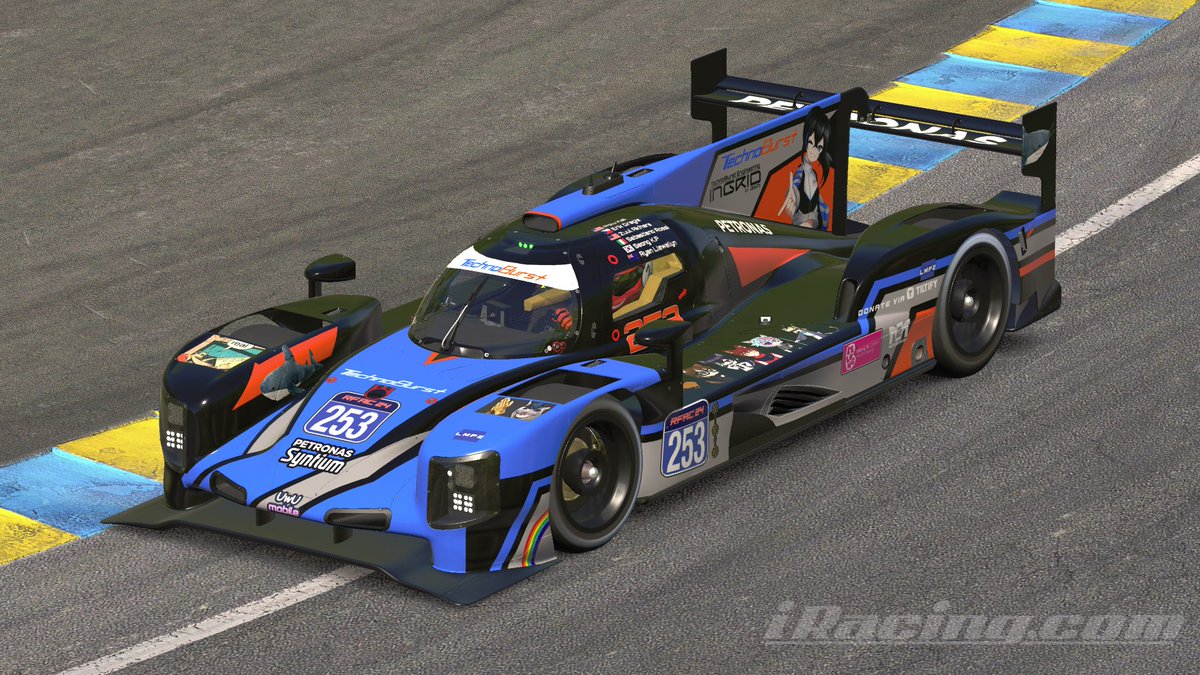 🏁FINISH 🏁 It do be a a race of the time, as we finish at P17 in class, +38 Laps down the leader. 

Still, thank you to all of the drivers for their contribution!  #GoTCB #RFAC24