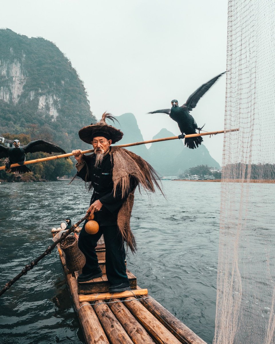 FedeItaliano76's tweet photo. The Cormorant Fishermen of Yangshuo

[Photographs by Peter Yan, The Eng Loe Djatinegoro and Jimmy Nelson] https://t.co/FUzbvy9GGc