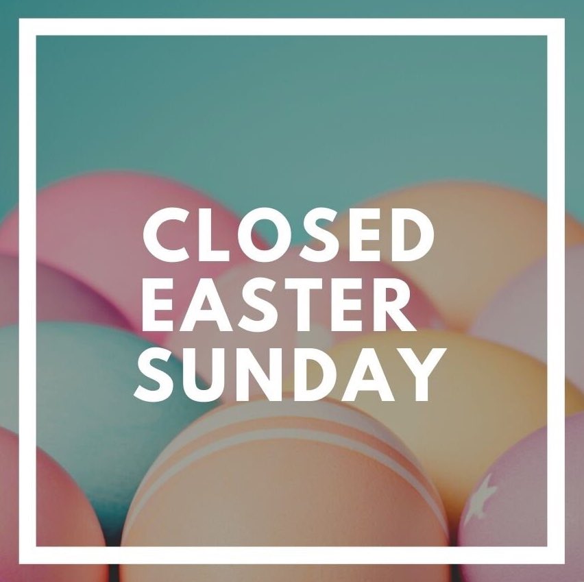 cbcbiscuits's tweet photo. Friendly reminder - CBC is closed today. We hope everyone has a Happy Easter with friends &amp; family! See you soon on Main! https://t.co/UBv2bWEw8B