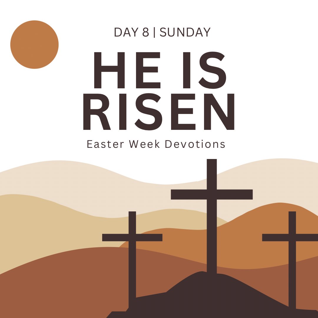 01davidsmith's tweet photo. Sunday.. 

Resurrection Day.

Can you imagine what it must have been like that first Easter morning when Mary Magdalene arrived at the tomb?

Let’s celebrate that day together!

Read today’s devotional at https://t.co/CcP6WME1oG https://t.co/mafCMDYJFz