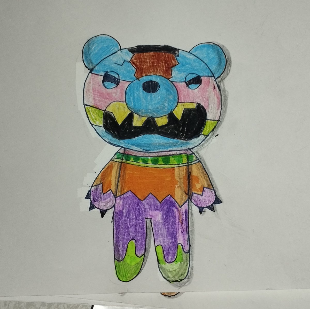 SayloinRiki's tweet photo. I drew Deddy Bears (Easter Edition)
;3 ๐ป๐งธ๐ฅ ๐ ๐ฐ ๐ฅ๐ฃ๐ฅ๐ฉตโค๏ธโ๐ฅโจ
.
#deddybears #teddybears #monsters #rawraw #conejodiablo #chickateetha #humpti #easteredition #happyeaster #myart #traditionalart #teddybearart #fanart #artwork https://t.co/u3Xbul7j2h