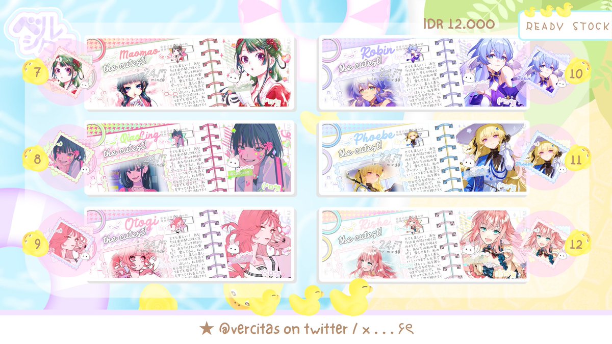 𖹭 any interaction is appreciated ֶָ֢

🐥 hELLaUr . . . Mine ada 12 ready stock layout yang bisa ditake sekarang juga melalui dm 𖹭 mari jajank

🍧 . #zonauang