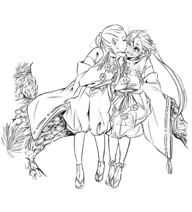 ほーじょー兄弟…沢山描いてたねぇ 