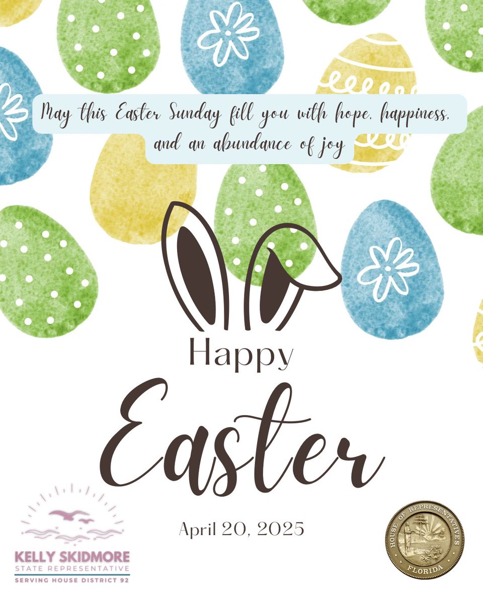 Hoppin’ by to wish you a basket full of joy, sweet treats, and sunshine! Happy Easter from our little nest to yours! May your day be egg-stra special.