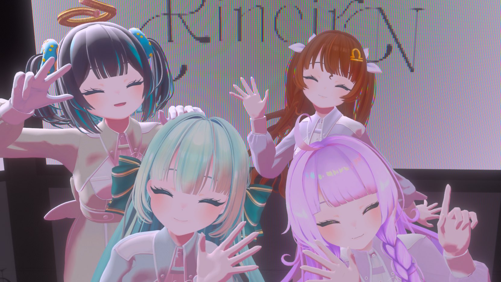 AZ19奈月＆未来＆夕姫羽 描き下ろし色紙バインダー 色紙付き