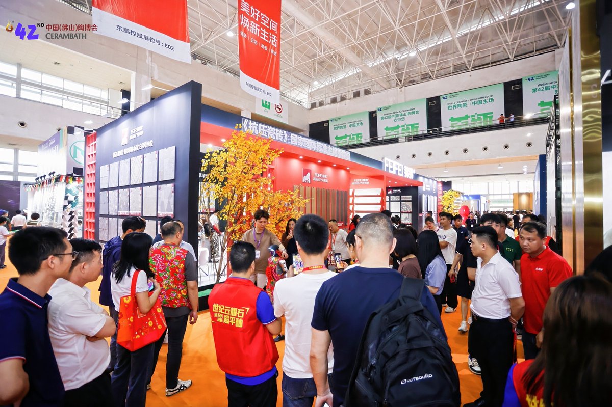 CeramBath's tweet photo. 🔥Day 3 High Lights🔥
👀Looking for high-quality ceramics and bathware? Don’t stop at #CantonFair!
 CeramBath in Foshan is where the real deals and deep collaboration happens. Join thousands – just 1 hour away!

🗓Apr. 18th-23rd, 2025
👨‍👨‍👦‍👦800+ Exhibitors
🎫180,000+ Global Buyer https://t.co/9NVvJvTnjw