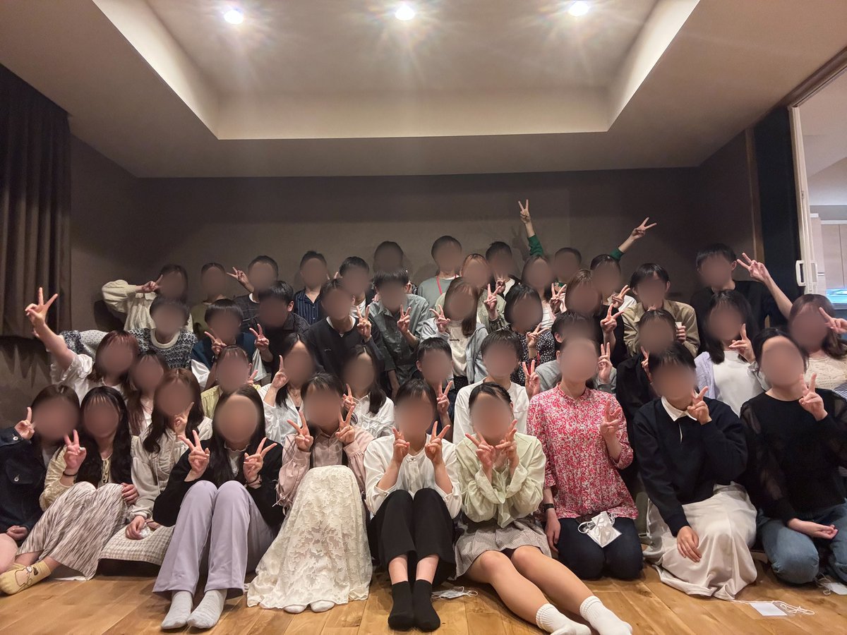 先日は午前は単独・合同曲の練習をし、午後からは練習体験会を行いました！なんと体験会には17人の新入生が参加してくれましたー😻😻なかには入団を決めてくれた新入生も👏🏻練習後には新歓パーティーを実施し、団員と新入生だけでなく、新入生同士も仲を深めた、素敵なパーティーになりました🍕💗