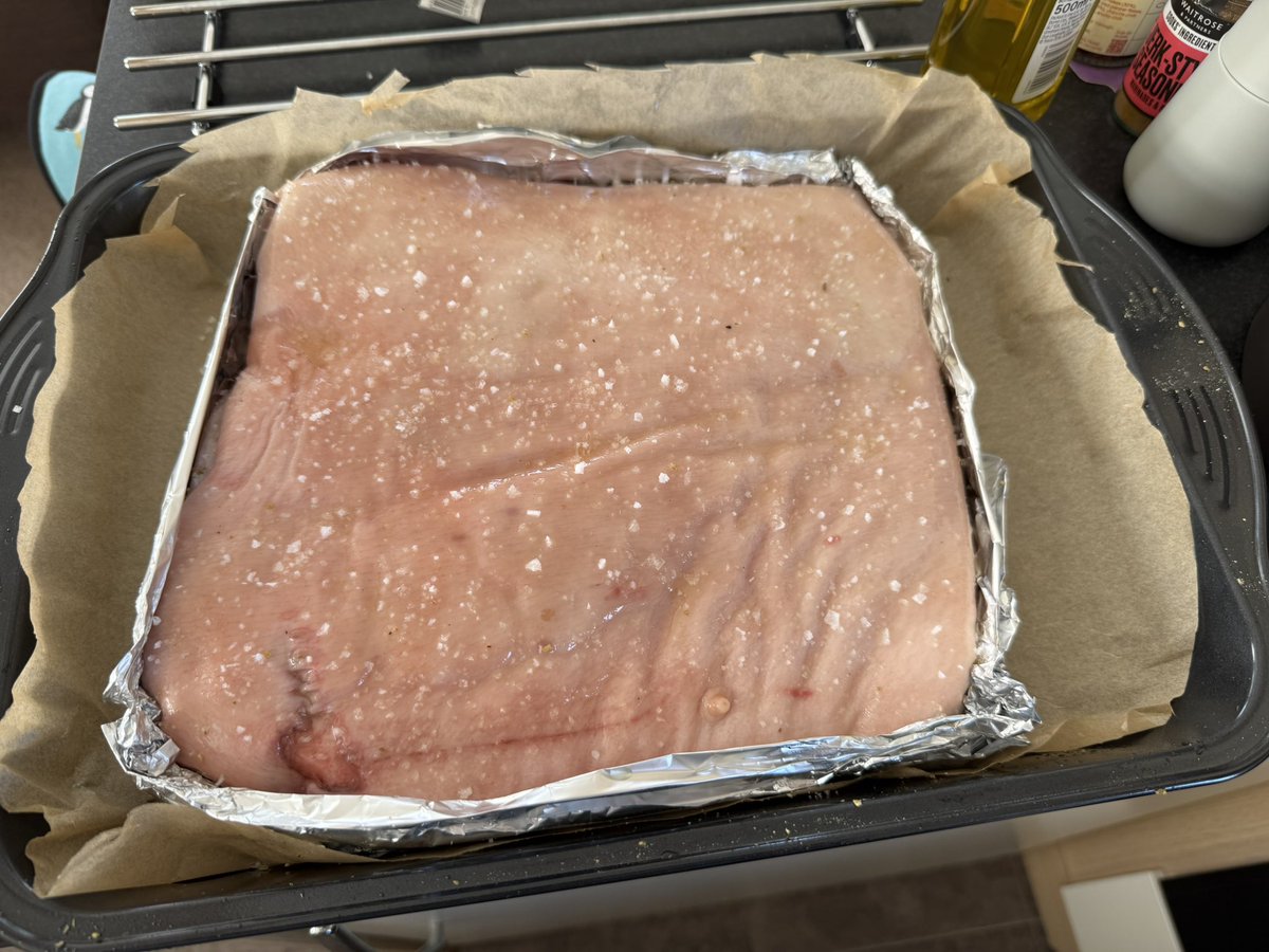 So excited for this later. Fennel roasted pork belly. 🥰