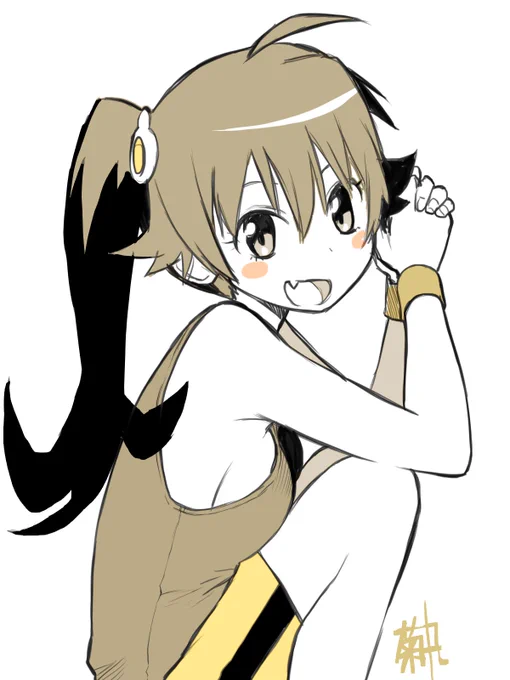 #物語ワンライワンドロ阿良々木火憐腕が痛いのでここまで 