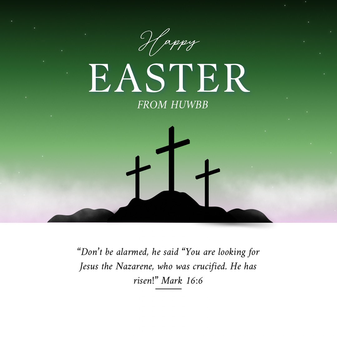 Huntington University WBB (@huwbb) on Twitter photo He is risen! Wishing you a blessed and happy Easter from our family to yours!βοΈπ He is risen! Wishing you a blessed and happy Easter from our family to yours!βοΈπ