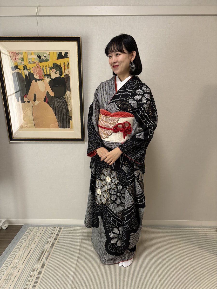 tsukimisou2's tweet photo. #今日の着付け
お友達の #結婚式 へ
#総絞り の #振袖 が可愛い😍
ボブスタイルにガラスのイヤリングが素敵です💓

すぐ近くの #TIAD までお見送り！
行ってらっしゃいませ👋

#月見草サロン
#江口ハイツ606
#tiadすぐ裏  #結婚式場　#ホテル 
#着付け　#ヘアセット　#ヘアメイク
#留袖　#振袖 https://t.co/zSZmFceMXe