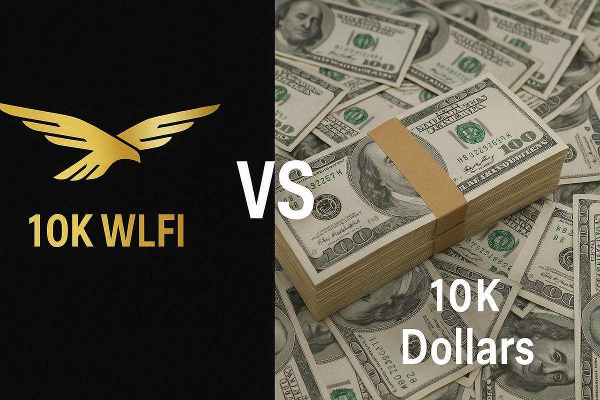 CentBit_Online's tweet photo. 10K $WLFI or $10,000 โ Which would benefit you more? Choose wisely.
#WLFI #Worldlebartyfinance #USD1 Airdrop #Crypro #Listing! #CentBit https://t.co/aTq24qZuLc