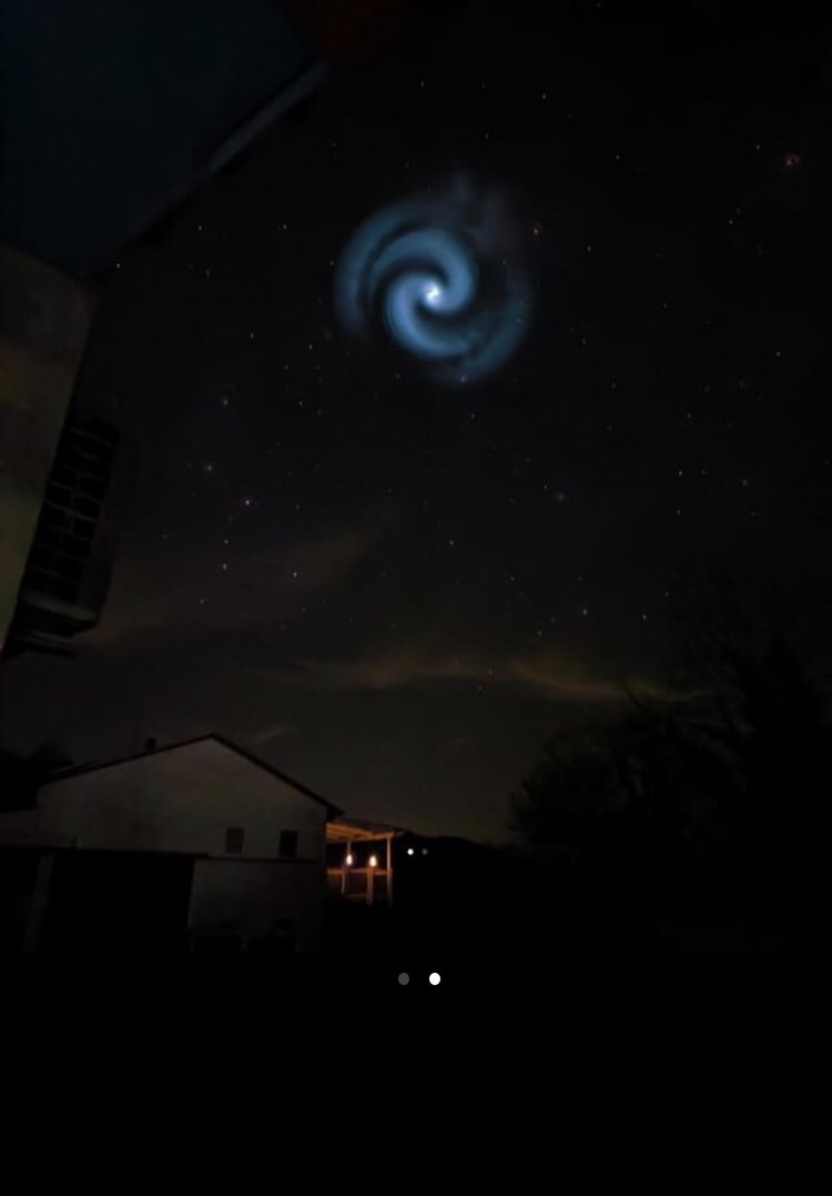 LarryParry20's tweet photo. @SpaceX @SpaceForceDoD @NatReconOfc @SemperCitiusSDA HELLO!!! @SpaceX  Can you PLEASE deny or confirm if the spiral lights seen over the UK on March 24, 2025, were caused by the Falcon 9 NROL-69 launch?
And if so, can we expect to see this happen today? https://t.co/EY1AbmhHT4