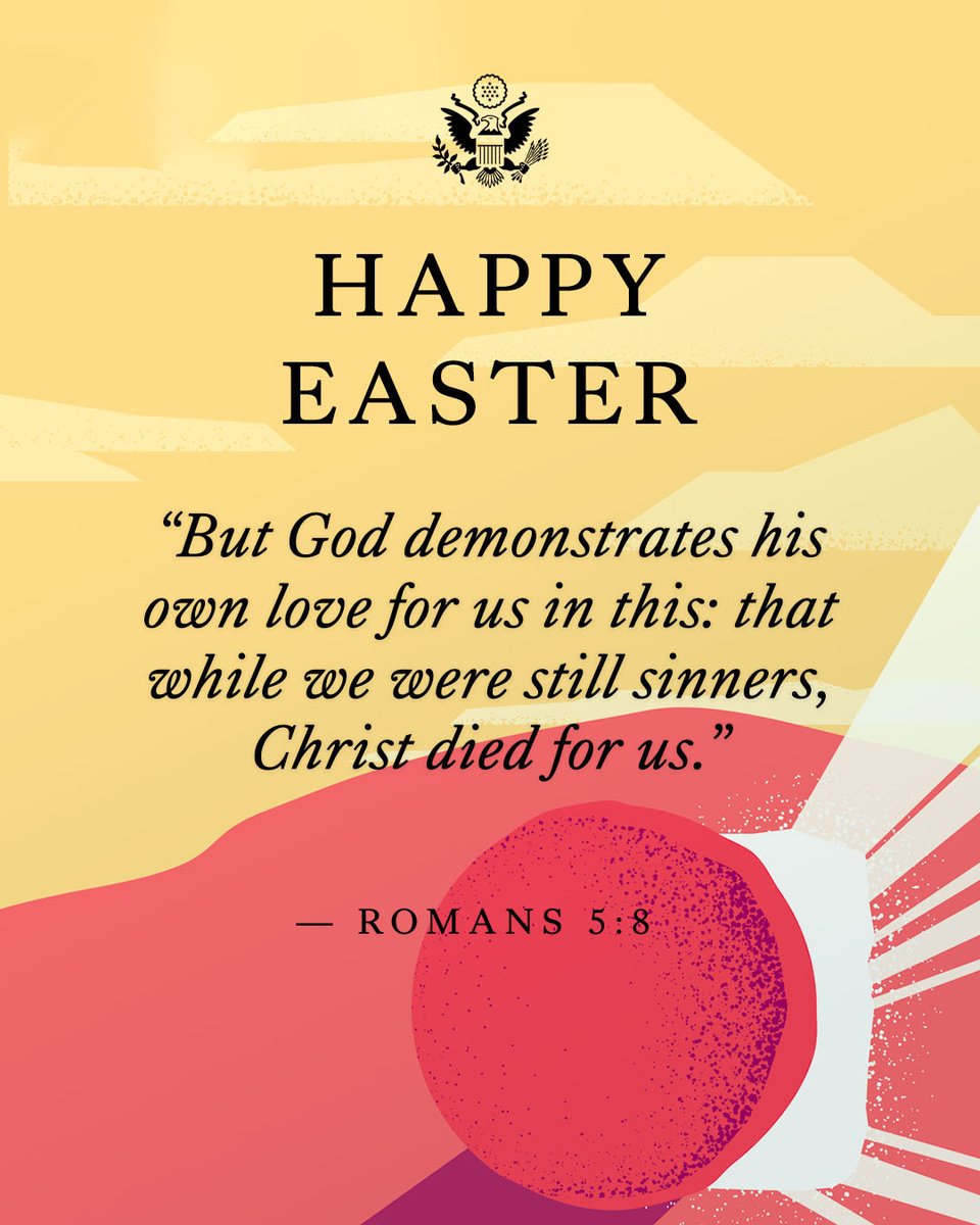 Happy Easter! Jeanette and I join Christians around the world in celebrating the resurrection of our Lord and Savior. He is risen!