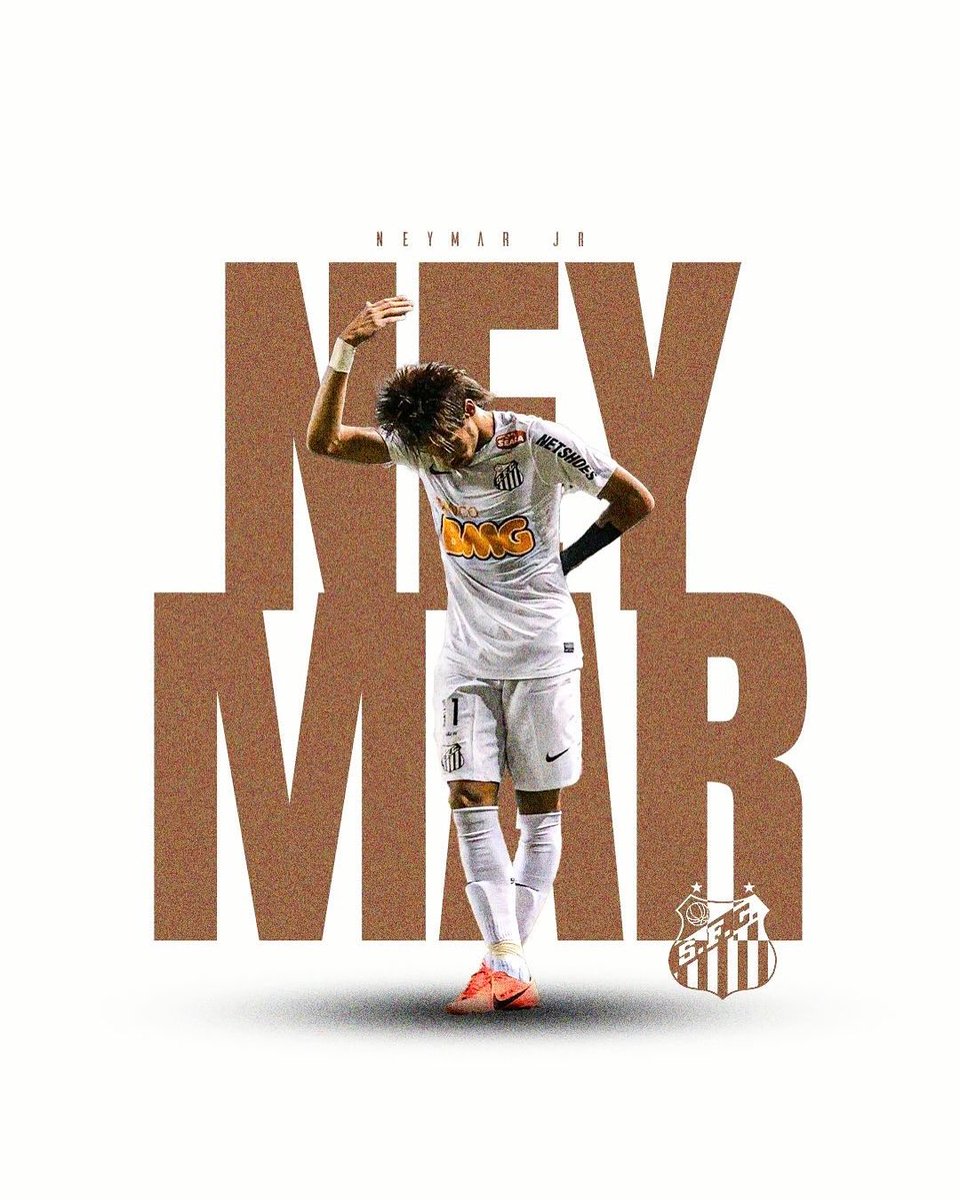 whossubhaa's tweet photo. Neymar in his Santos days — dancing through defenders and into football history! 🕺⚽
Designed by me using Photoshop. 
Let me know your thoughts! 🔥 
#Neymar #SantosFC #Photoshop #FootballArt #Explore #posterdesign https://t.co/AeHNhIJLni