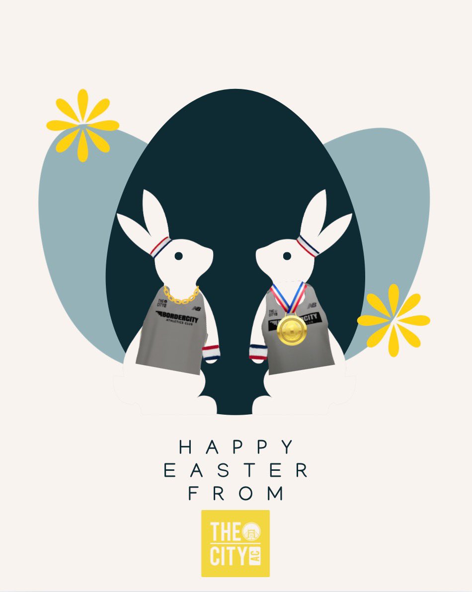 Happy Easter! 🐣 From your friends at Border City Athletics Club. Enjoy the day! #HappyEaster #BorderCityAthleticsClub #thecityac