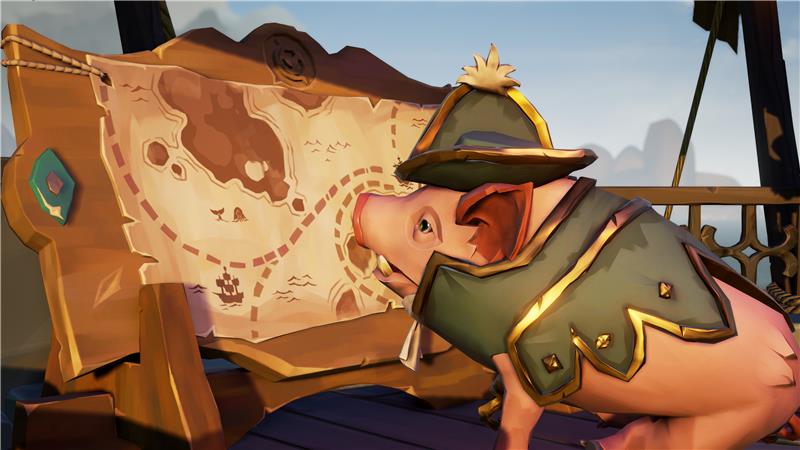 SeaOfThieves's tweet photo. He's trying his best. https://t.co/FK1Z2uVU3C