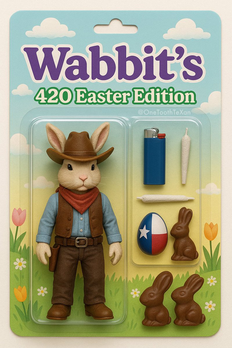 OneToothTeXan's tweet photo. Good morning and Happy Easter! ���🏻

Happy 420 to my weed fam out there! https://t.co/kwK5eMlTDL