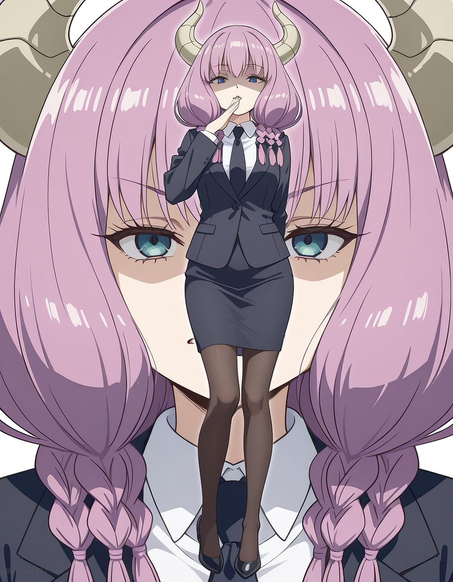 アウラ「Aura leaking her innermost thoughts内心がだだ」|pico wanのイラスト