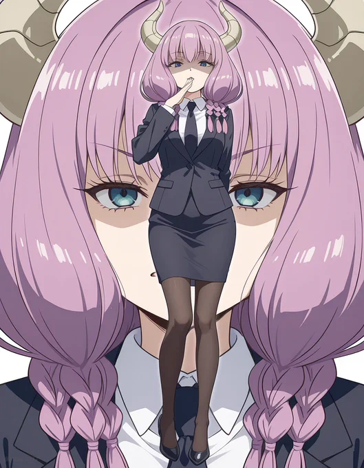 Aura leaking her innermost thoughts内心がだだ漏れアウラ 