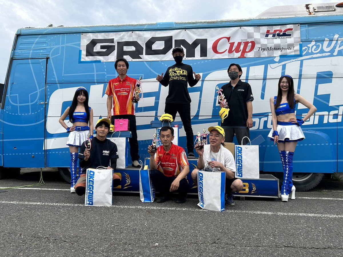 tsuttani36's tweet photo. 関東ロードミニ選手権 第2戦
HRC GROM Cup アドバンス
#36 TSU GARAGE+speedheat
予選7位
決勝5位
個人的に厳しいコンディション(花粉+黄砂😰)でしたが無事完走出来ました。
応援、サポートしてくださった皆様、ありがとうございました。
#speedheat
#TSUGARAGE
https://t.co/VSyZDoRqLr https://t.co/wuHTeu88fB