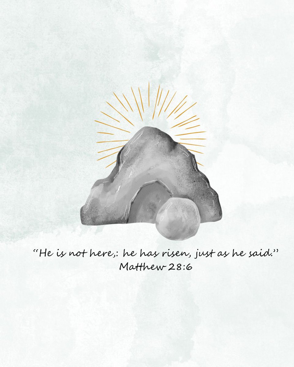 The greatest news we could ever hear! Happy Easter everyone 🙏🏻