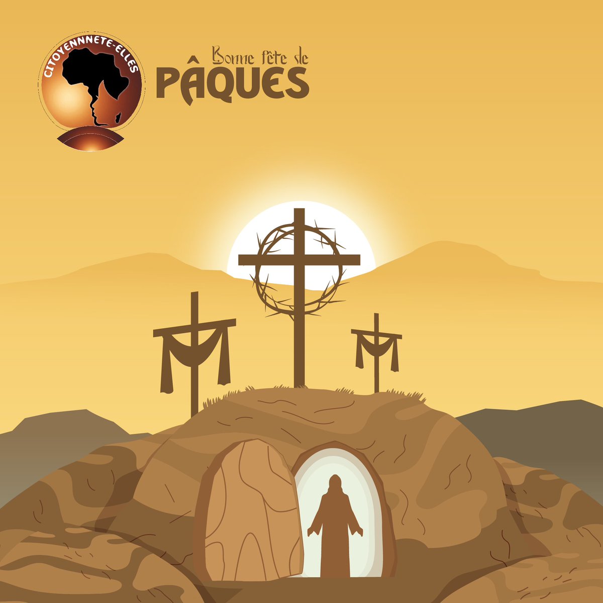 Nous souhaitons une excellente fête de Pâques à toute la communauté chrétienne.

Joyeuses Pâques à toutes et à tous !!!

#Citoyennement_votre 
#Citoyenneté_Elles