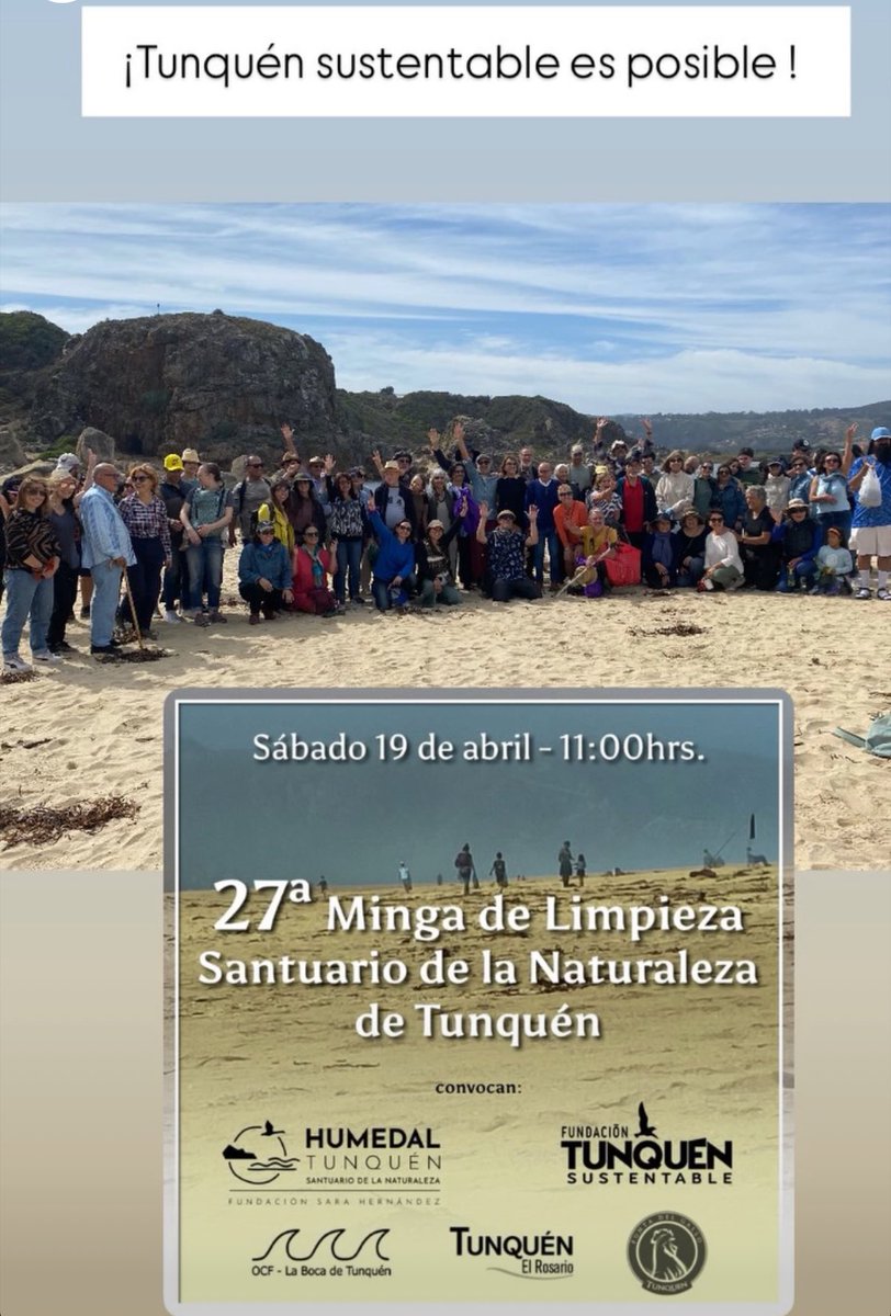 Tunquén Sustentable (@tunquensustent) on Twitter photo 
