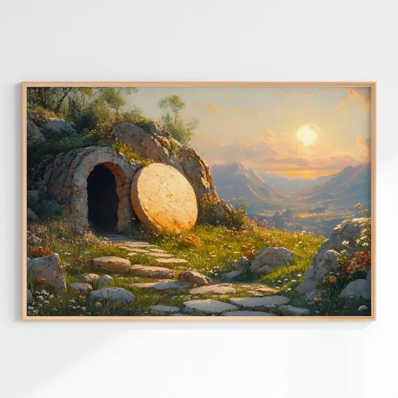 GaryJPatterson's tweet image. …and found not the body of Jesus.
4 And it came to pass, as they were much perplexed thereabout, behold, two men stood by them in shining garments:
5 And as they were afraid, and bowed down their faces to the earth, they said unto them, Why seek ye the living among the dead?