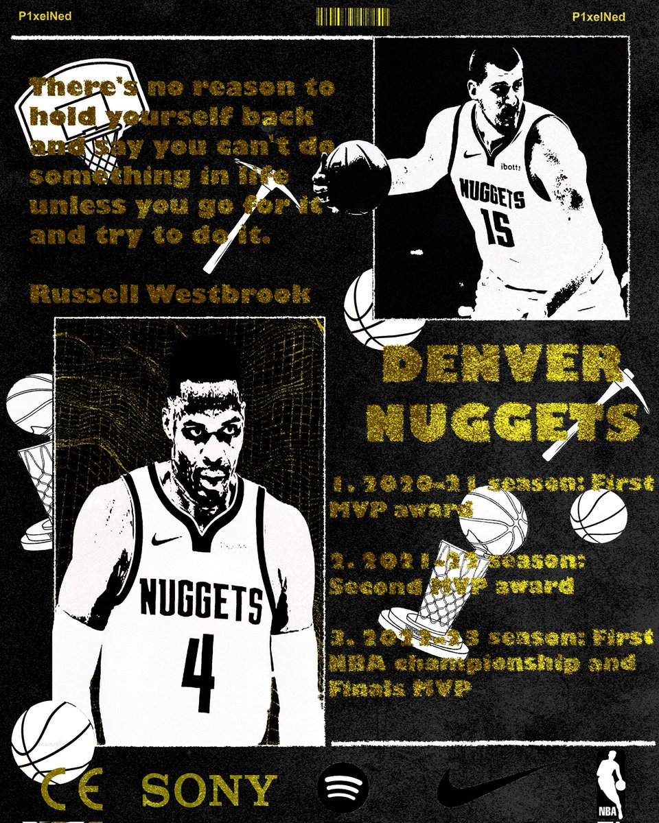 New poster.
#poster #denvernuggets #NBAPlayoffs #MVP #jokic #wesbruck