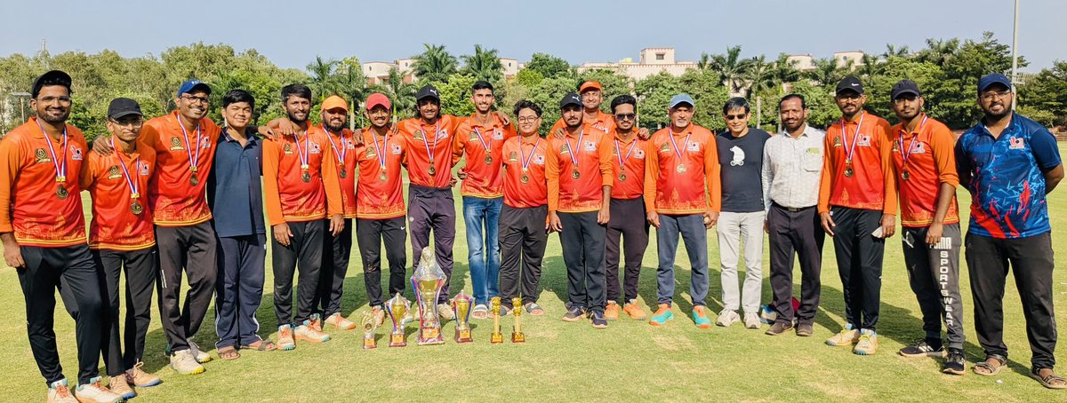 Siddhesh Kamat (@kamatlab_iiser) on Twitter photo Happy to end this year’s cricket season by winning the “Research Premier League” played between 8 research institutes in Pune. Team <a href="/IISERPune/">IISER Pune</a> successfully defended our title against ARAI in this year’s final. Well played everyone!!! Happy to end this year’s cricket season by winning the “Research Premier League” played between 8 research institutes in Pune. Team <a href="/IISERPune/">IISER Pune</a> successfully defended our title against ARAI in this year’s final. Well played everyone!!!