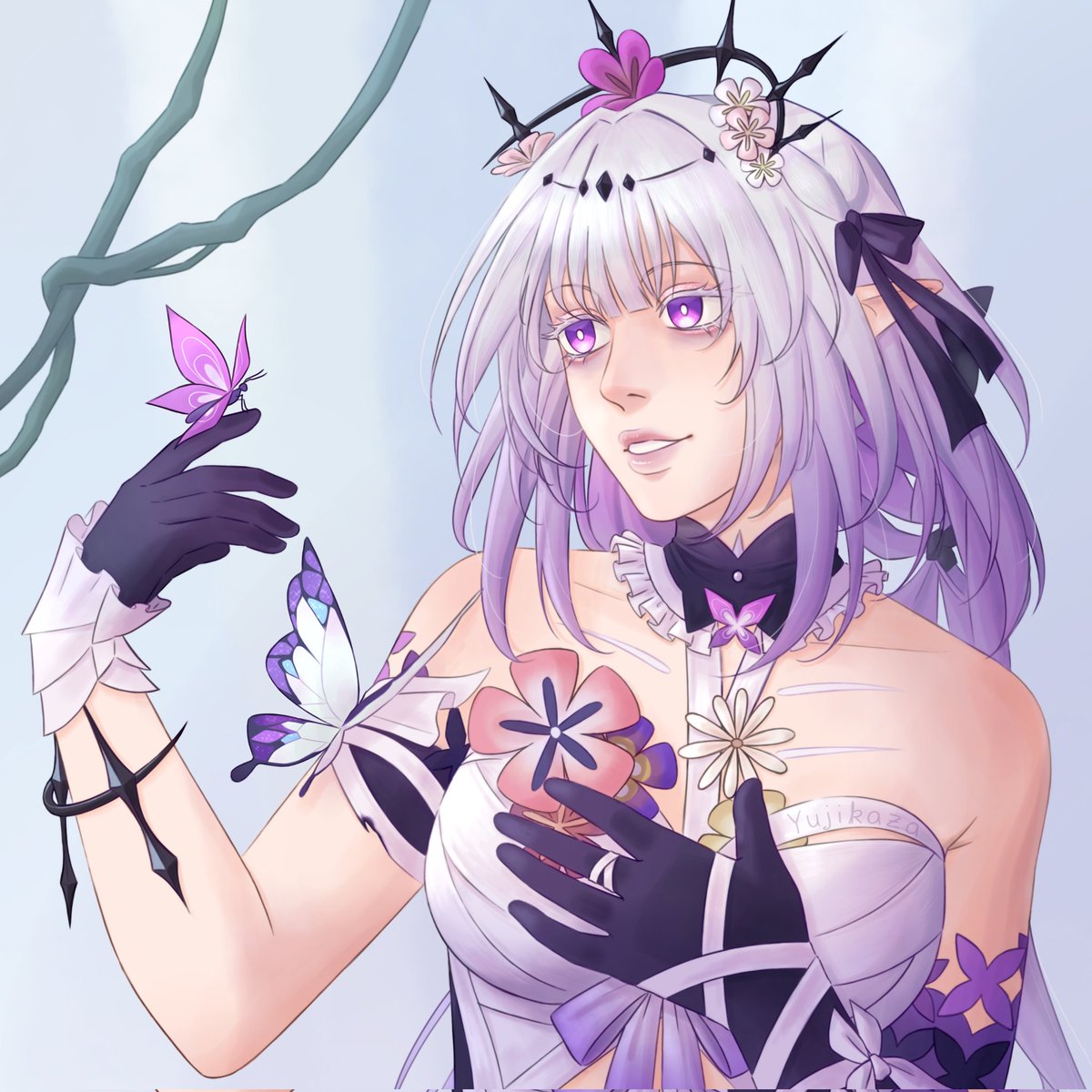 I didn't get Castorice, so I drew her instead 🫶 #hsr #HonkaiStarRail