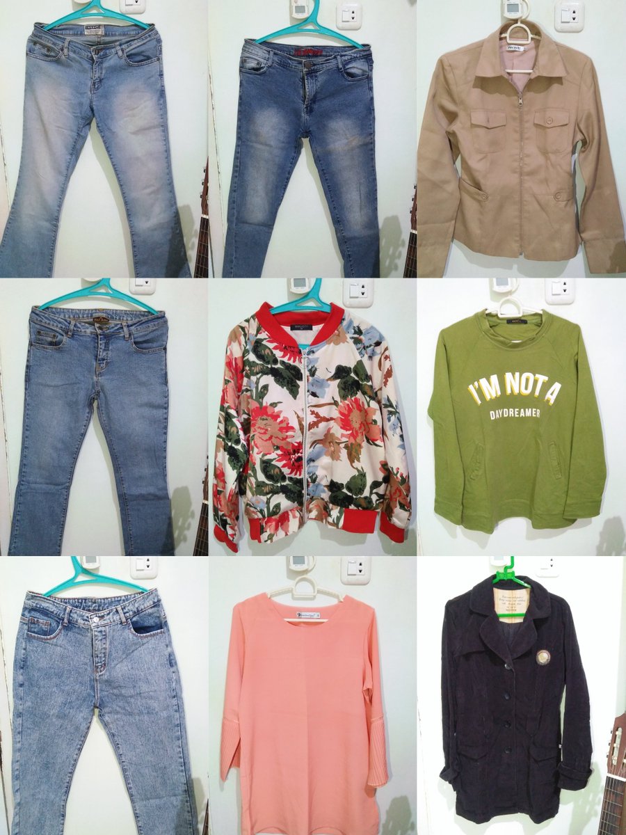 winebinn's tweet photo. Gaisss kalo aku jual kemeja, blouse, jeans, ada yg minat ga yaaah? Range dari 20k-80k bisa request by 🍊dom bandar lampung #wts #zonauang https://t.co/zW094qXh7n