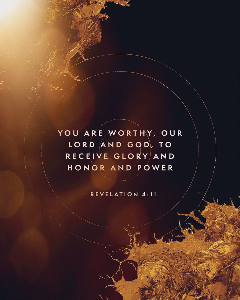 He, alone, is worthy!!

“Day and night they never stop singing: 

“Holy, holy, holy, is the Lord God Almighty, who was, who is, and who is to come.””

Revelation 4:8b
#HeIsRisen