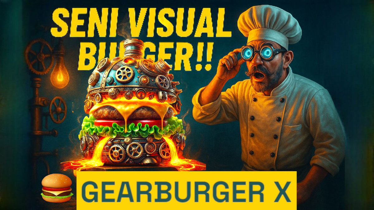 ByteBurger_'s tweet photo. GEARBURGER X - Mechanical Kitchen Legendary 🔥🍔

📺Youtube Official
https://t.co/hdJgaGlxb6 https://t.co/c3mA2BkM6R
