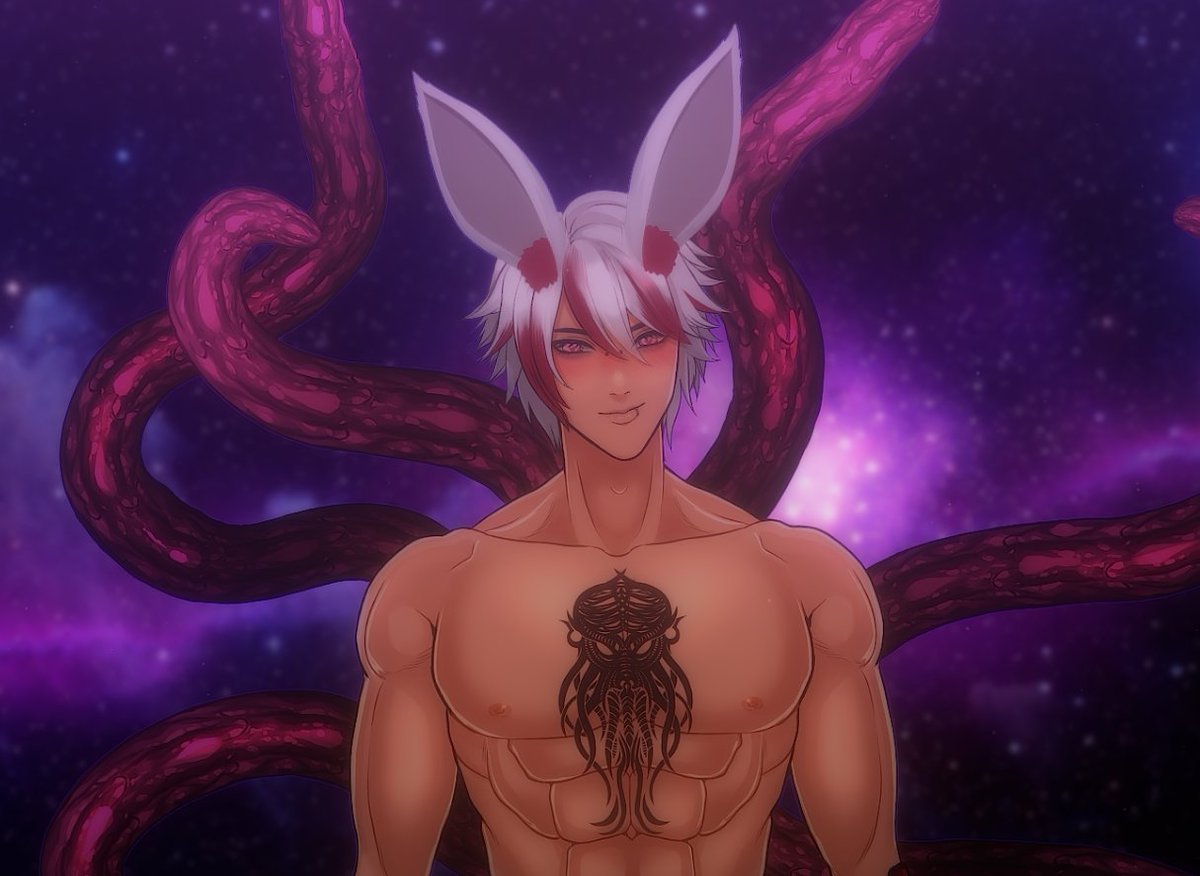 Happy Easter! 

Time to rebrand to an eldritch male Viera 😁