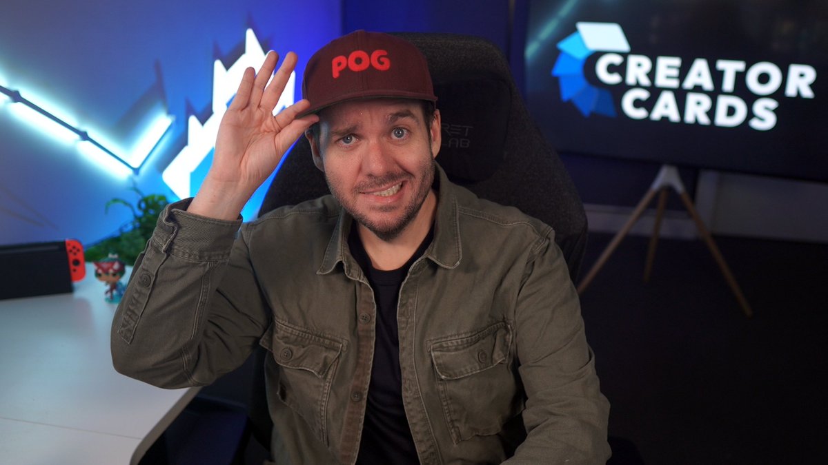 pog's tweet photo. 🤯You can now collect a POG trading card! 🤩 I'm thrilled to be part of the @CreatorCardsHQ First Edition!
How did I do recreating the pose? 😉 Check out the art vs reality! Support creators, grab some awesome cards, & help charity! Check replies for link! 👇
#CreatorCards #Ad https://t.co/33YVOeAN2P