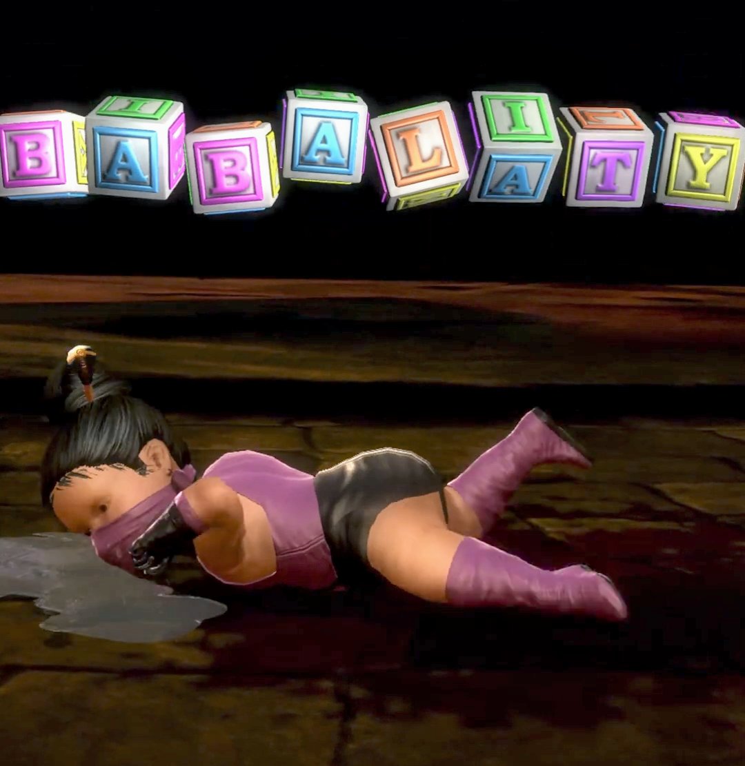 ZiawrapX's tweet photo. #mkmobile will be more fun to play when this will be added to the game @MKMobileGame @WBGamesSupport @NetherRealm @ManWithNoGame45 #ziawrapx #mileena #babality @noobde @Cactuspack https://t.co/cRfzf1z4aO