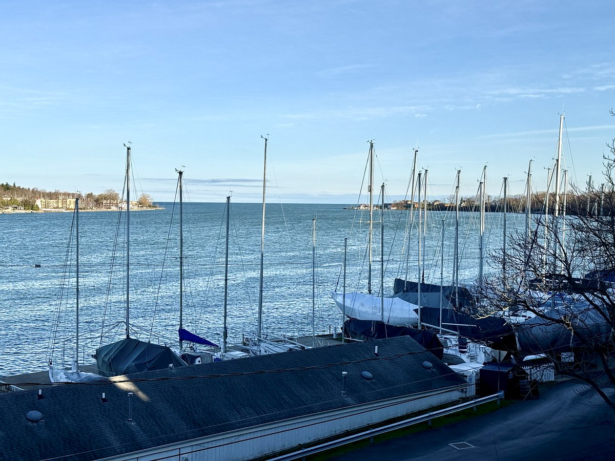 Enjoy this peaceful Easter morning view from Youngstown, NY, where a mighty river meets a Great Lake at the northern edge of our National Heritage Area.