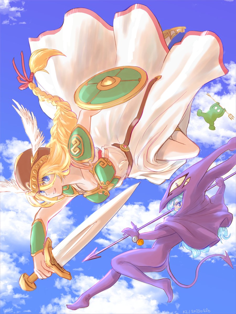 2025/4/21、「ワルキューレの伝説」アーケード版発売36周年おめでとうございます！ #ワルキューレの伝説 #開発当初は4人プレイでした #コアクマンは女の子じゃない説