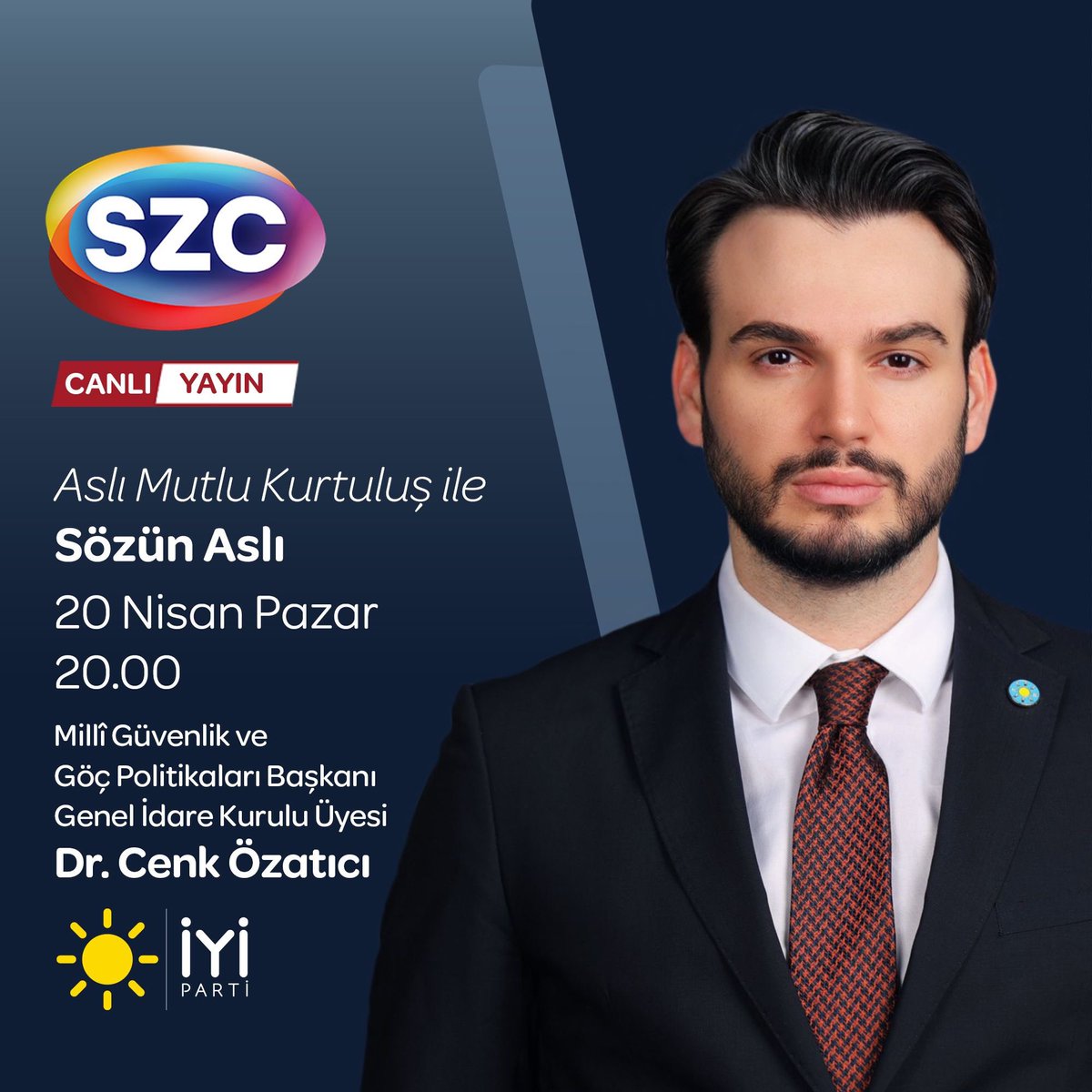 Bu akşam Sözcü TV’deyiz.