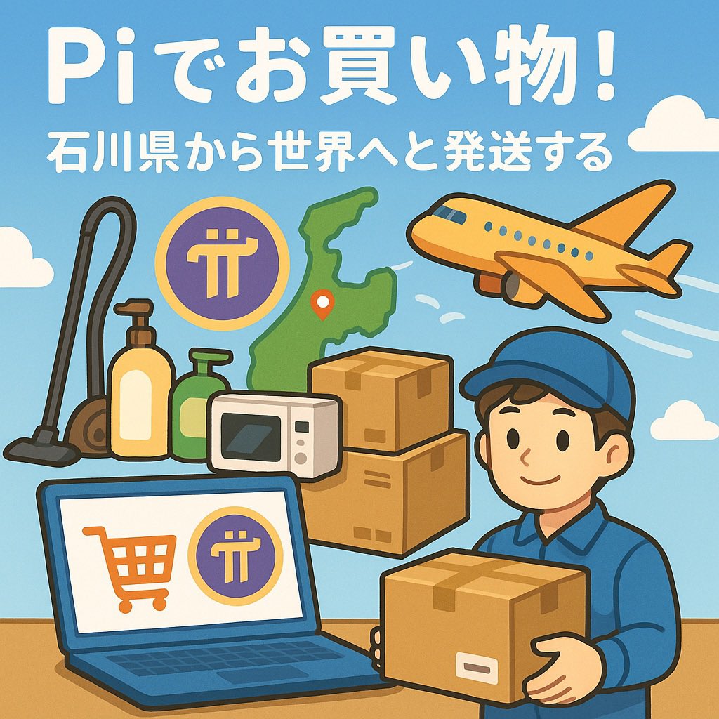石川県から世界へ羽ばたく企業✈️🌏

100% $Pi で決済でお買い物できる通販サイト #Pi販 はもうご利用になられましたか？👀✨

既に多数のお取引実績あり！
日本全国のみならず、海外発送へも対応🙌

👇 #PiNetwork で今すぐお買い物体験👇
musenkpk0079.wixstudio.com/pihan