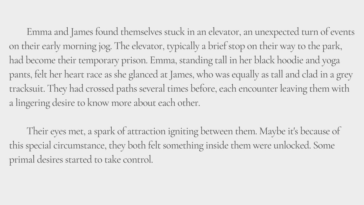 AWoo432's tweet photo. 2nd short story: Elevator fun 
(698 words)

2 people who are attracted to each other are stucked in an elevator, what will happen?

Read the whole story at
https://t.co/7juSRPhk2u

#onlyfans #of #fansly #adultcontent #adultstories #spicystories https://t.co/4NrAmsGASq