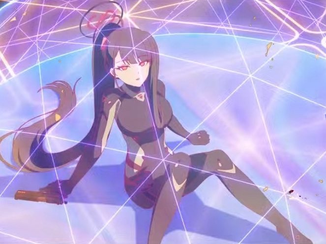 エナメルキャットスーツブルアカ調月リオ