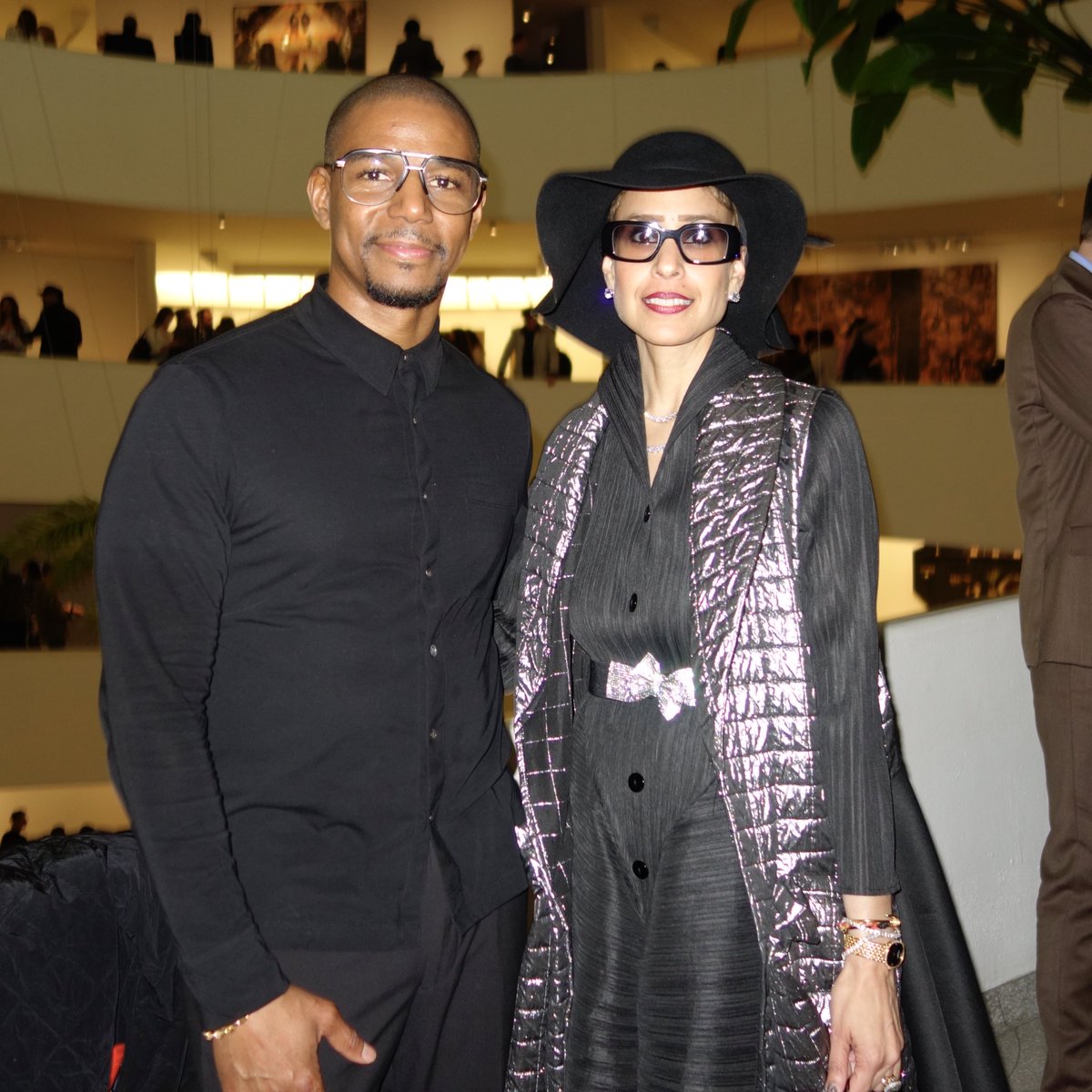 jwallacestudio's tweet photo. Rashid Johnson’s opening at the Guggenheim - A Poem for Deep Thinkers was one of the best nights I’ve experienced in art without question.  Congratulations to Rashid Johnson on a stellar exhibition! https://t.co/0C9lNszEvg