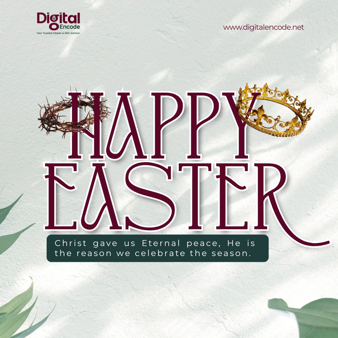 DigitalEncode's tweet image. Renewal, hope, and the victory of light over darkness define the spirit of Easter Sunday.
Much like this sacred season, the digital world calls for constant transformation—refreshing our defenses, rebuilding trust, and securing what matters most.
Through every evolving threat,…