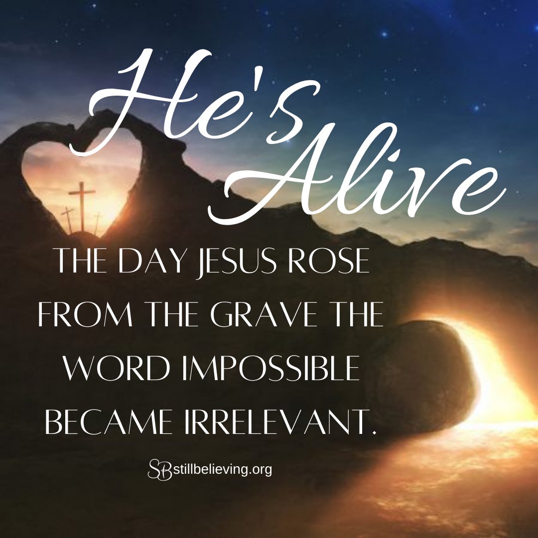 raylowe's tweet photo. He’s Alive!
He Is Risen!
Happy Resurrection Day! https://t.co/fh0PGenJh4
