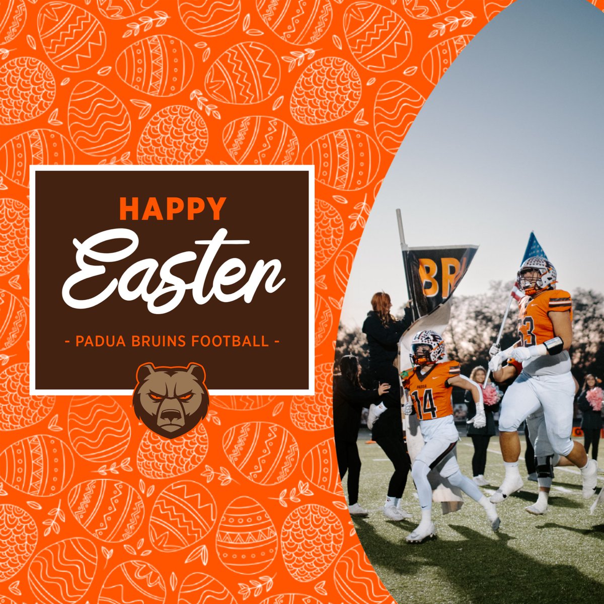 The Padua Football Program wishes you a Happy Easter!