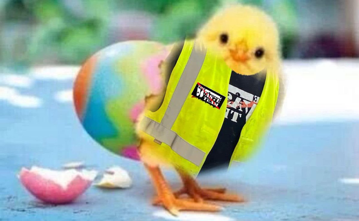 Happy Easter from all of us here at The Waste Team 

We hope your all relaxing getting fat and anticipating a little party tmrw night  🤍💙💛 ⚽️ 

We do have a crew working tmrw with a couple of spaces so do not hesitate to call us or enquire on the website